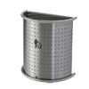 Semi-circular Wall Mounted Stainless Steel Brushed